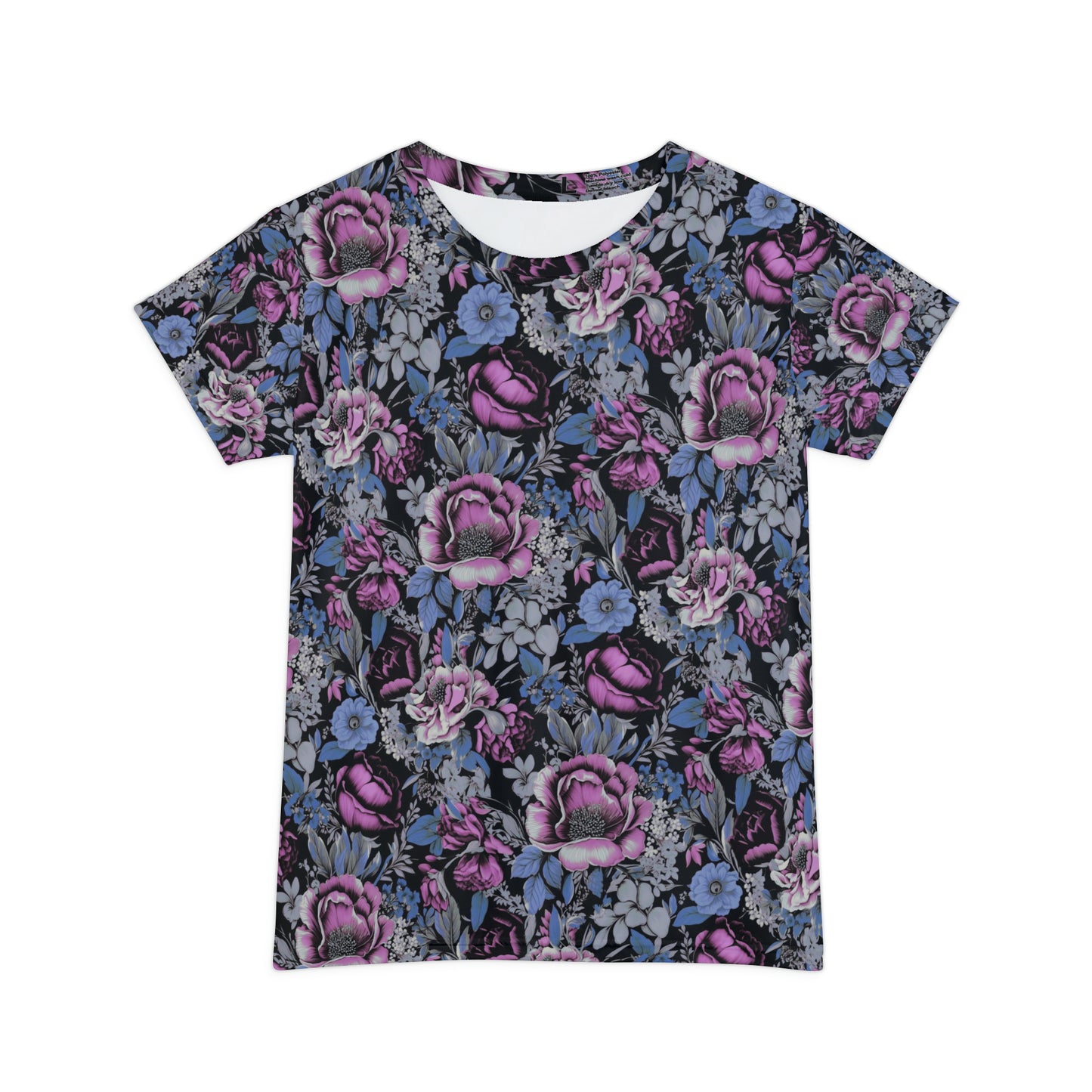 Pink & Denim Floral Go Everywhere Crew Neck T-Shirt