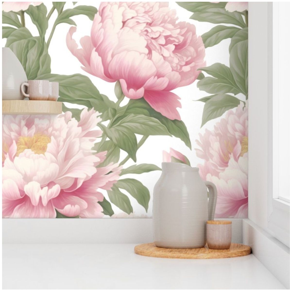 Pink Peony Wallpaper