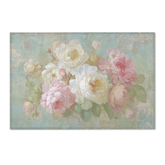 Sweet Victoria Floral Area Rug