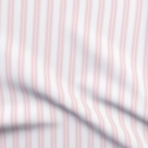 Stripe Lotus Pink Fabric in 28 fabric types
