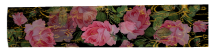Rose Floral Chiffon Scarf - UndertheLeafDesigns.com